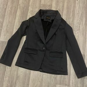 Truth by republic blazer jacket black gray charcoal small medium